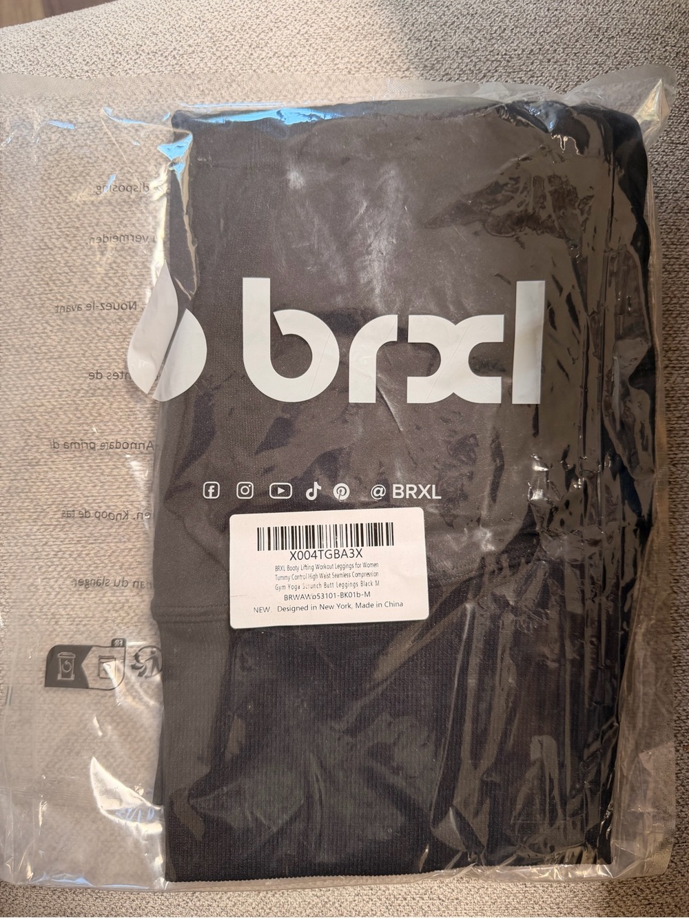 M Woman’s BRXL Black Leggings